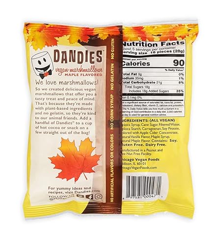Dandies Vegan Maple Marshmallows 5Oz (Pack Of 1) #TOP1