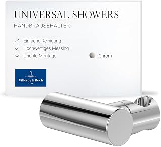 Villeroy & Boch Universal Showers Handbrausehalter, rund – Chrom