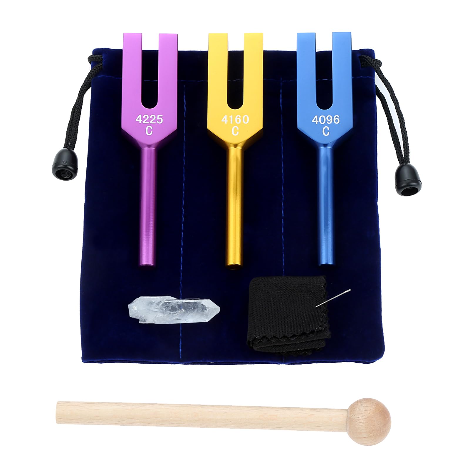 音叉　ユニバーサルバランスAngelTuners4225、4160、4096Hz Amazon.com: Angel Tuning Forks Set - 4096 Hz, 4160 Hz, 4225 Hz for