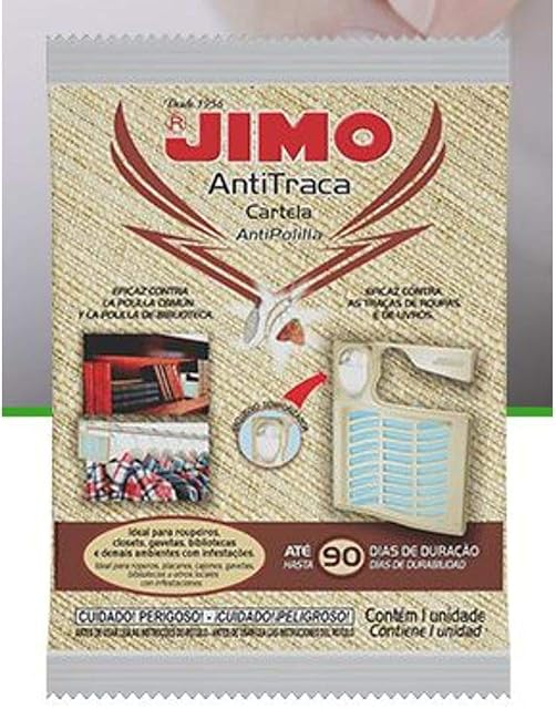 Jimo Anti Traça Cartela Cartela
