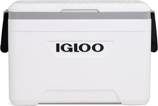 Igloo Marine Cooler | Insulated Hard Shell Ice Chest |Great for Fishing, Camping, Boating, More