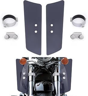 Motorcycle Fork Deflectors Smoke