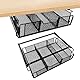 Mocoli Schublade, Unterbau Schublade, Unsichtbar Schreibtischhalter, Schreibtisch Organizer Schubladen, Versteckte Schublade, Schublade Unter Schreibtisch, für Büro, Zuhause, Schule