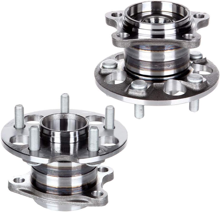512284 Rear Wheel Bearing and Hub Assembly Fits 04-06 For Lexus RX330, 07-09 For Lexus RX350, 06-08 For Lexus RX400h, 04-2013 For Toyota Highlander, 09-2013 For Toyota Venza 5 Lugs Non ABS