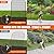 10 Panels No Dig Fence with Gate, 40 in(H) X 24 ft(L) Garden Decorative Fence Animal Barrier for Dogs, Rustproof Metal Garden Edging Border for Outdoor, Yard, Patio, Black
