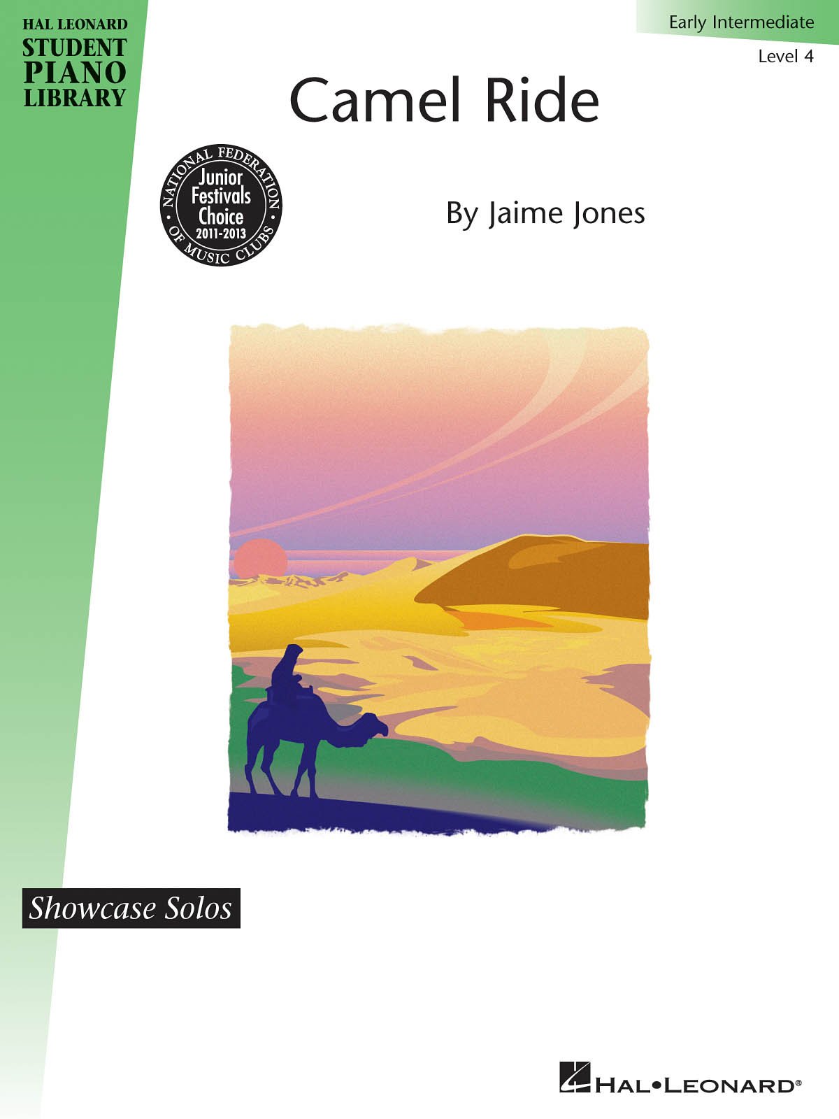 Música para piano Camel Ride Hal Leonard ideal para tocar en tus audiciones de nivel intermedio