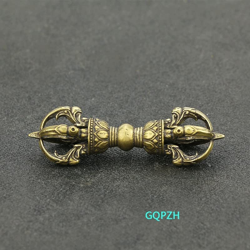 ◎○九鈷杵(金剛杵) 真鍮製 密教法具 チベット仏教仏具