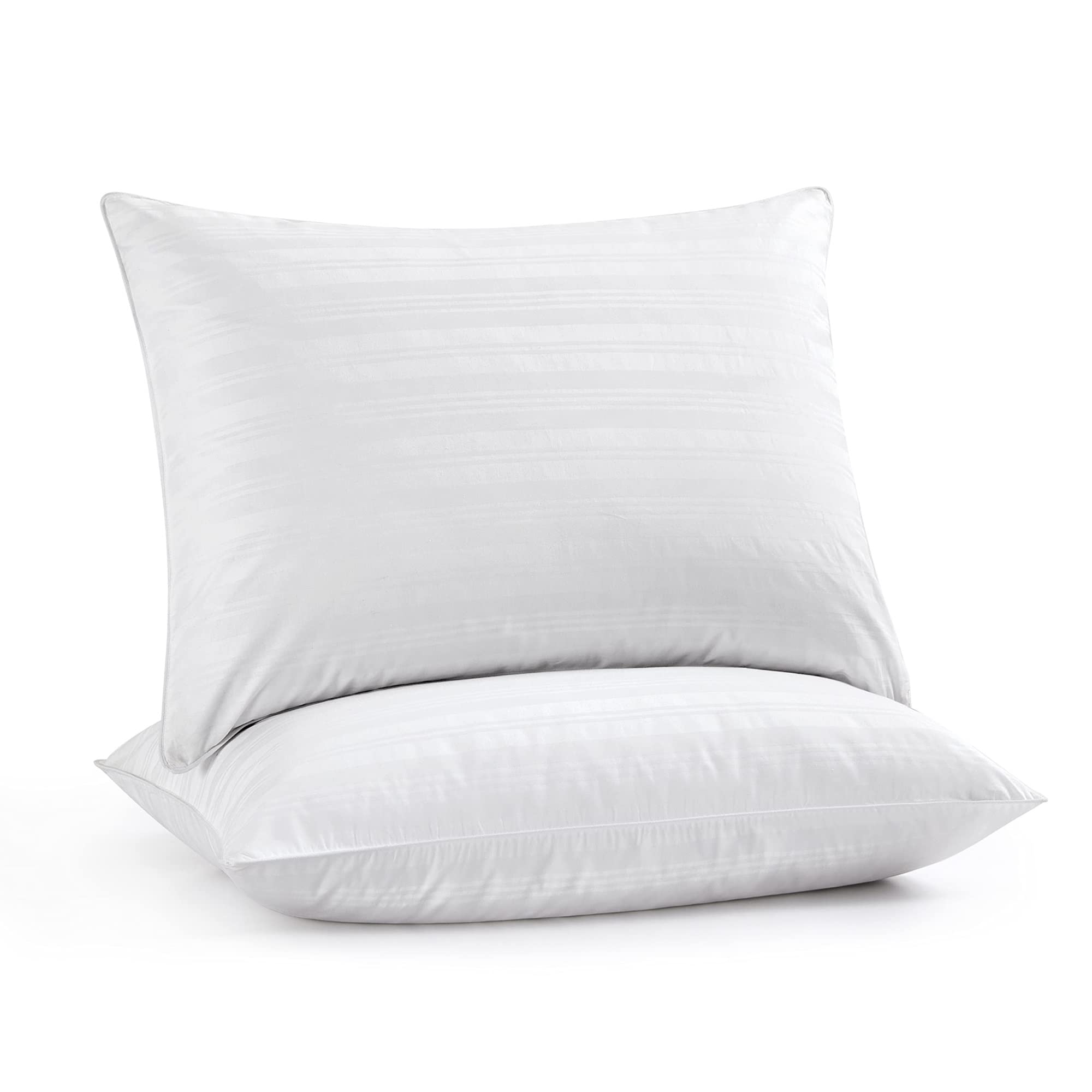 Oreillers de lit adulte avec taie d'oreiller coton 51 * 71 cm