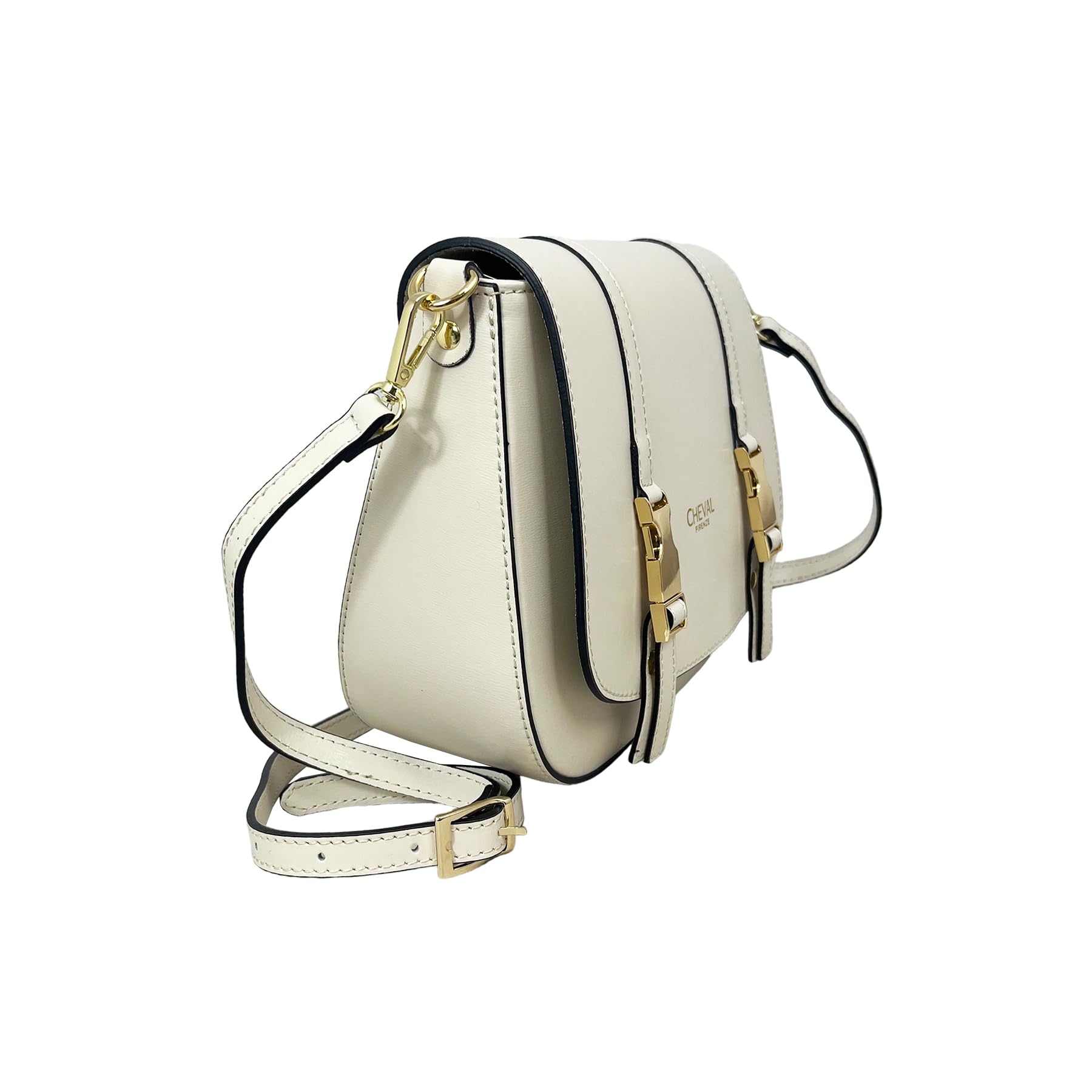 Cheval Firenze Borsa A Tracolla Alice – Vera Pelle Made In Italy, 21x26x9 Cm - 2