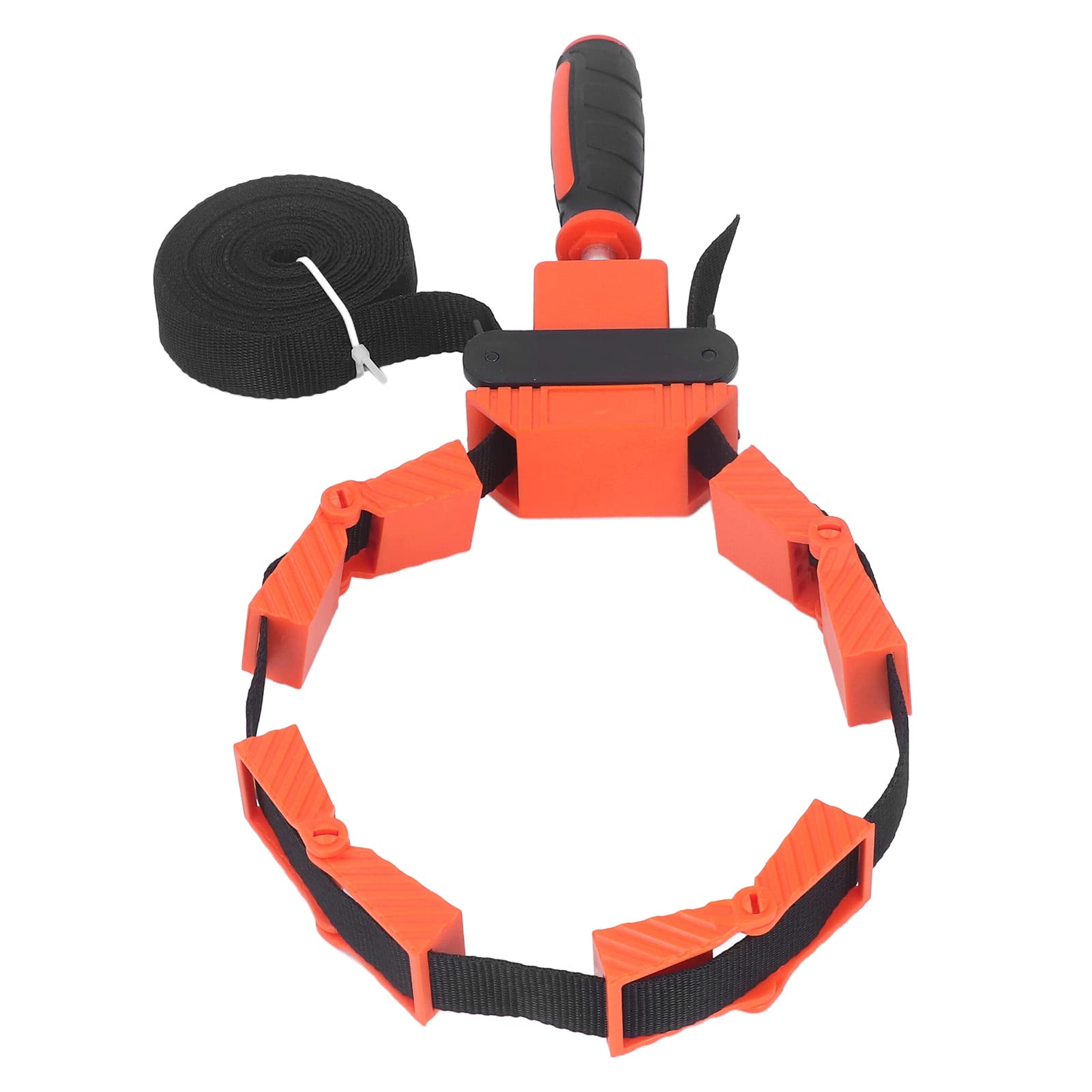 Outil de Serrage de Sangle Polygone de 4M pour Bande pour Support 13,1 Pieds de Menuiserie Pince de Pièce Compacte Pince de Menuiserie Sangles de Gabarit Angle de Cadre Outil
