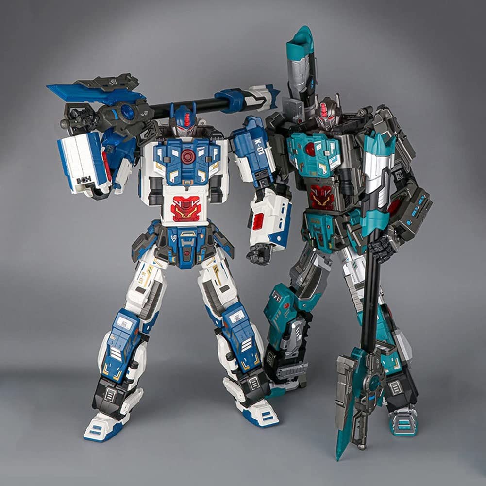 変形ロボットおもちゃ ホワイト/ブルー Amazon.co.jp: トランスフォーマーのおもちゃ: K-SR02