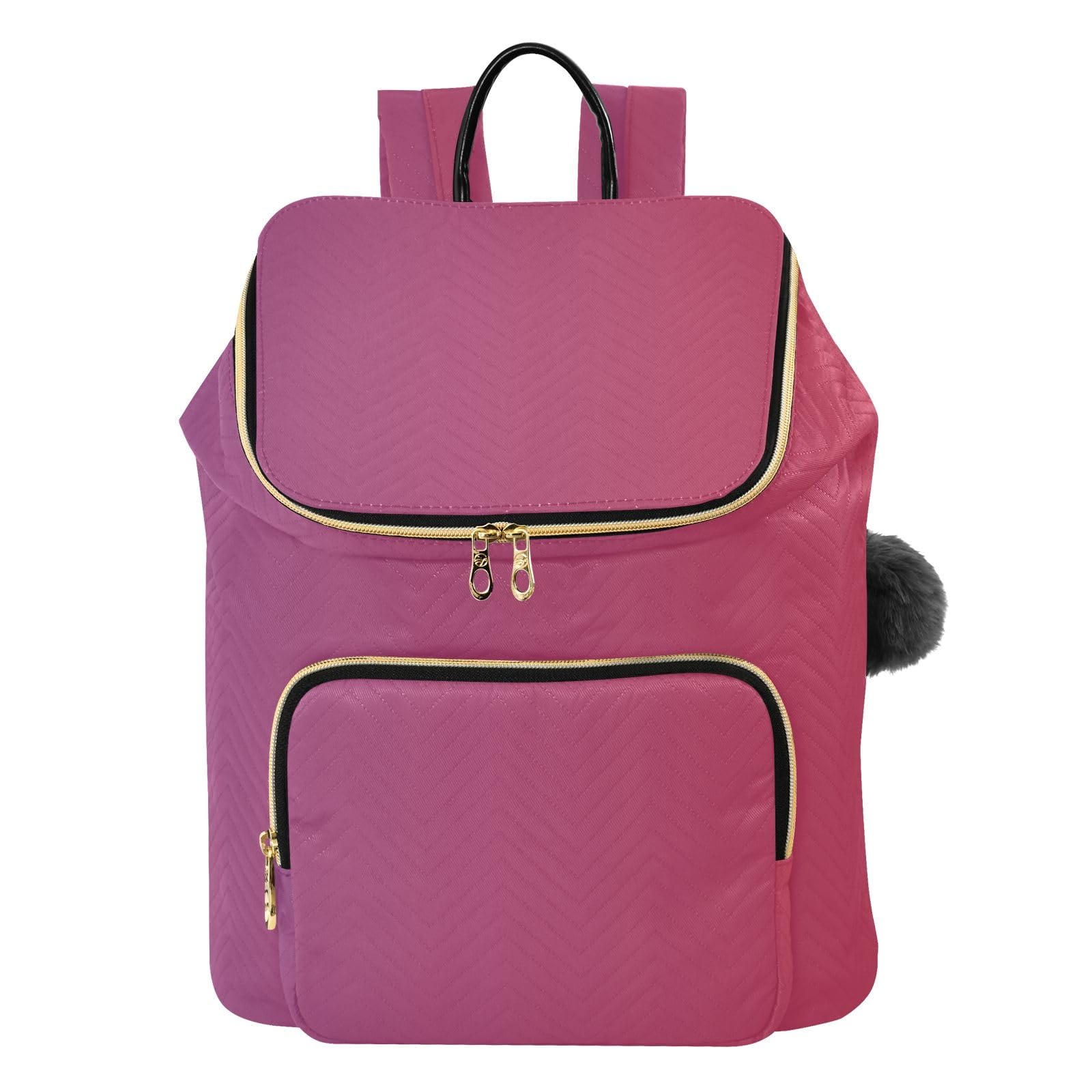 Sac à dos dégradé violet rouge aux couleurs vibrantes et design ergonomique - 8