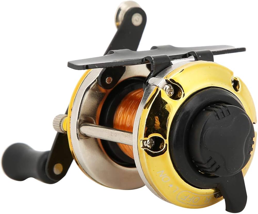 Amazon | Baxnore フィッシング横リール、メタルナイロンベイト