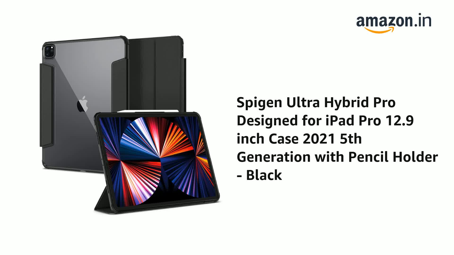 Spigen Ultra Hybrid Pro for iPad Pro 12.9inch M2 6th Gen(2022