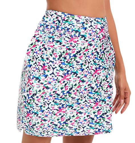 Image of Oyamiki Women's Active Athletic Skort Lightweight Tennis Skirt Perfect for Running Training Sports Golf