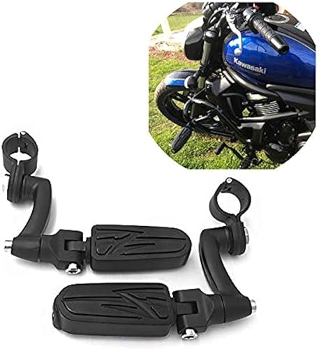 SMT-Chrome - Kit de montaje de clavija ajustable con clavija de pie Lightning compatible con GoldWing VTX1300 Shadow Valkyrie Triumph equipado con