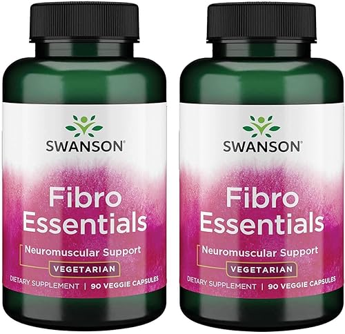 Swanson Fibro Essentials 90 cápsulas vegetales (paquete de 2)