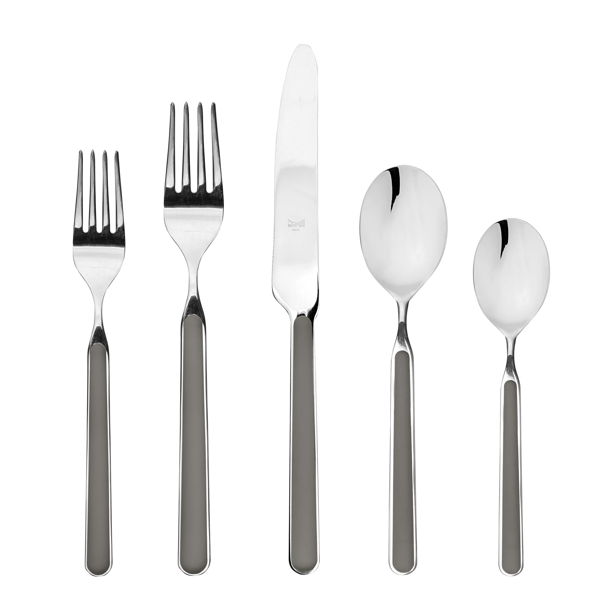 MEPRA 10N722005 Fantasia Petroleum 5-Piece Durable 18/10 Stainless Steel European and American Style Flatware Cutlery Set for Fine Dining, Dishwasher Safe - Service for 1 — Amazon image 12