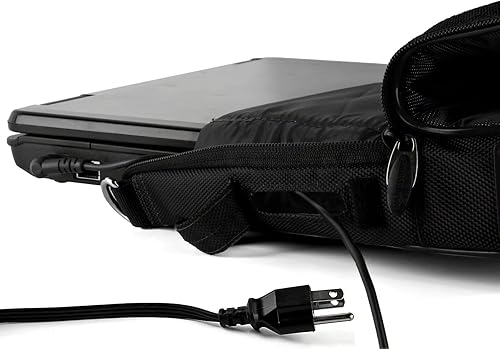 Miniatura 6 de 11.6 12 pulgadas portátil bolsa para Samsung Galaxy Tab S7 FE, Galaxy Tab S8 Plus, para TCL NxtPaper 12 Pro, para ZTE Axon Pad, Negro -