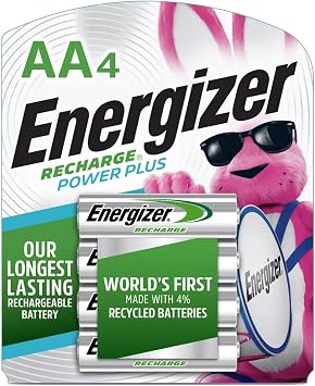 Energizer, AA Cell 1.2 Volt Universal Recharge Battery, 1 Count