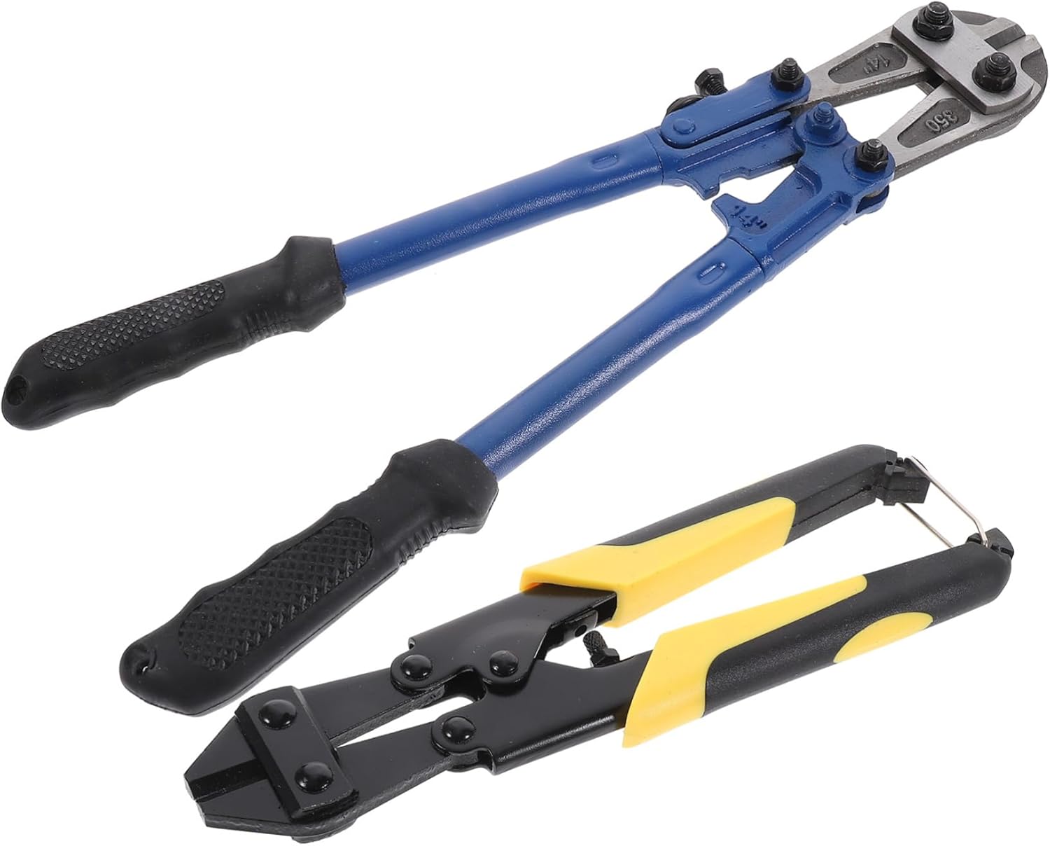 PartyKindom 2pcs Ergonomic Bolt Cutters Heavy Duty Chain Link Fence and Cable Cutters for Wire and Cutting Tasks