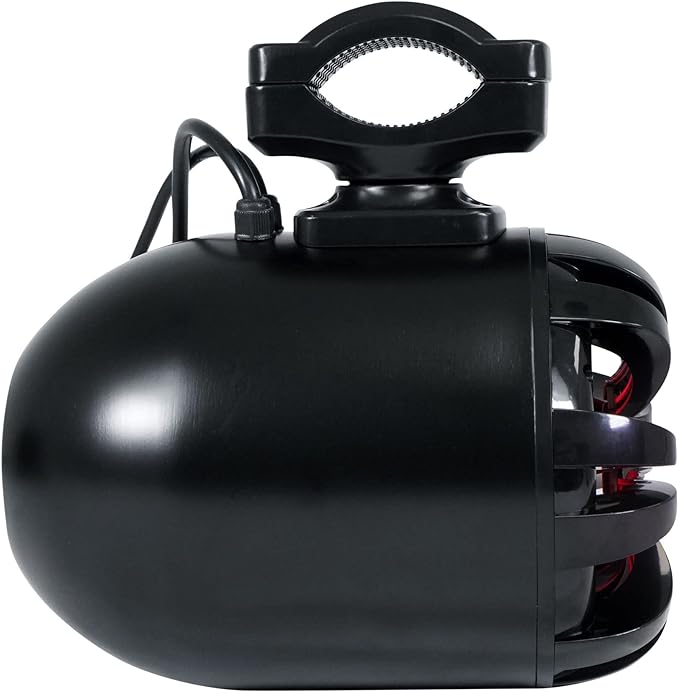Rockville WB50KLS Black Parlantes 5.25" LED con Amplificador MTX miniatura 5