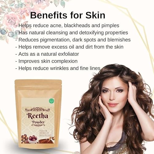 Miniatura 6 de ST Reetha Powder for Hair (100 Grams)