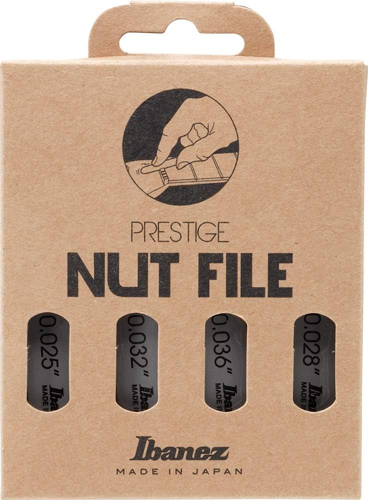 Ibanez 4449UC4X Prestige Nut File Set for Ukulele (.025" - .036" Gauge), Set of 4