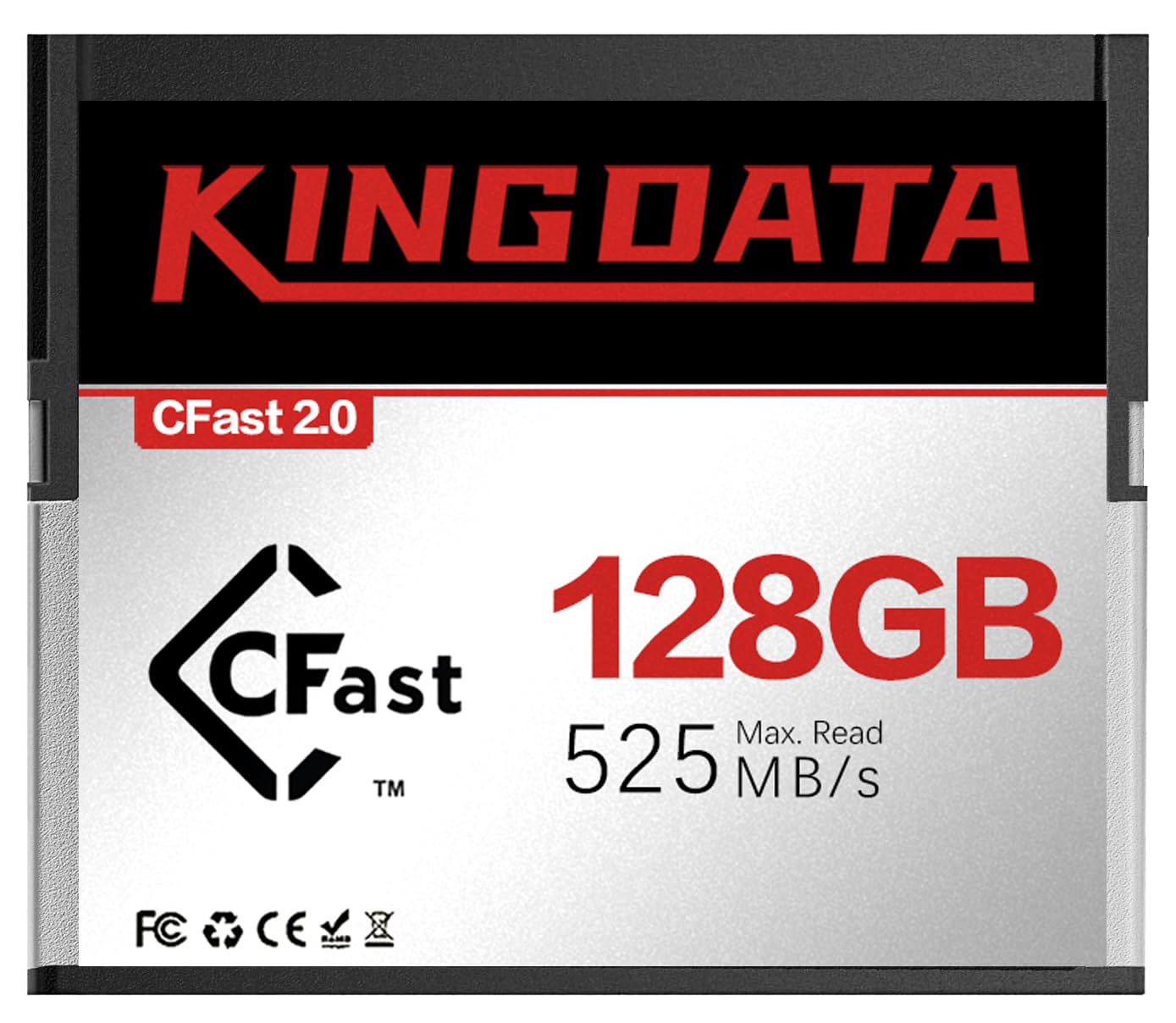 CFast 2.0 128GB Scheda di memoria CF card ad alta velocità GBper video 4 K registrazione HD compatibile con fotocamere professionali