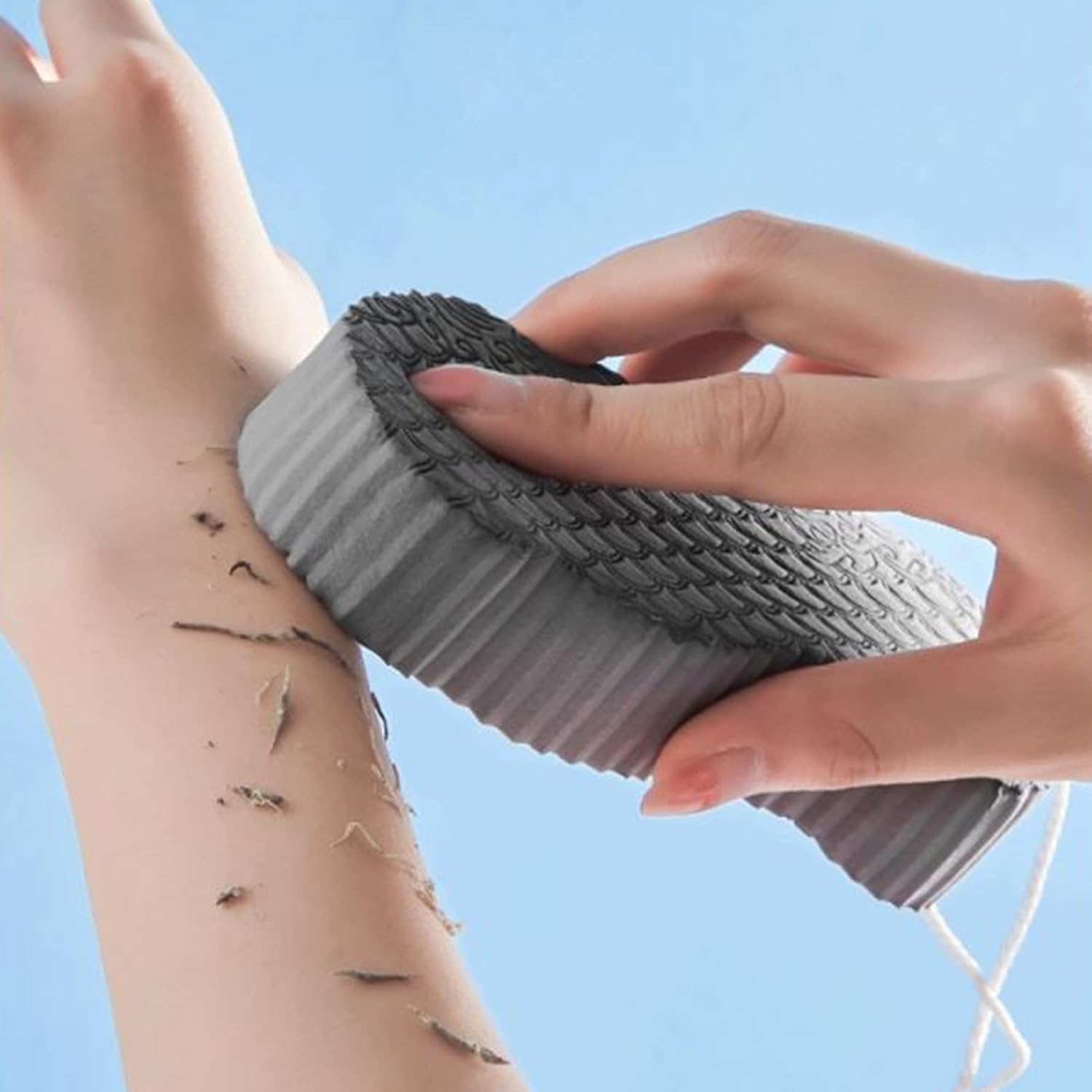 Bath Body Shower Sponge Scrub, Exfoliator Dead Skin Remove Bath Sponge 3D Mud Rubbing Sponge Back Rubbing Bath Super Soft Exfoliating Bath Sponge for Adults Children : Beauty & Personal Care