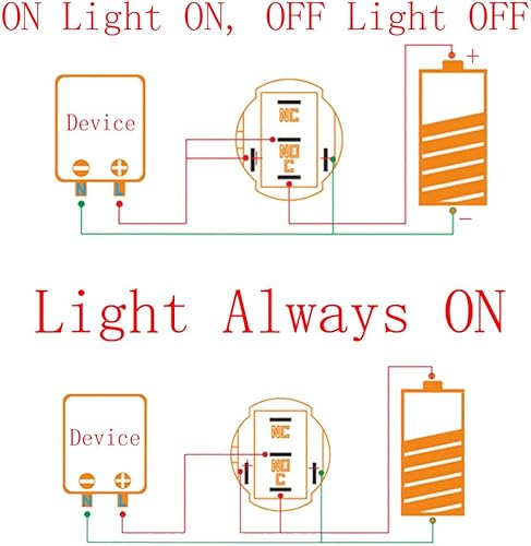 Miniatura 7 de Conexión a corriente con interruptor a botón con luz LED E Support de metal con forma ojo de ángel para autos de 16mm 12V 3A, Verde