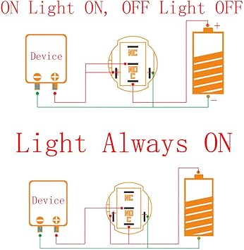 ESUPPORT 12V Momentary Car Headlight Push Button Metal Switch Engine Start