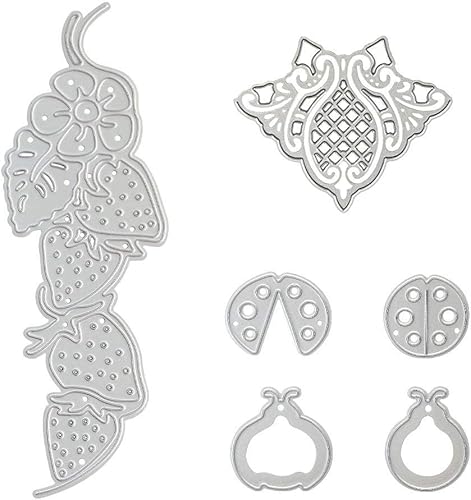 Miniatura 15 de Troqueles de corte de mariposas y plantas, plantillas de hierba de flores, moldes de plantilla de metal, herramienta de grabado para hacer tarjetas