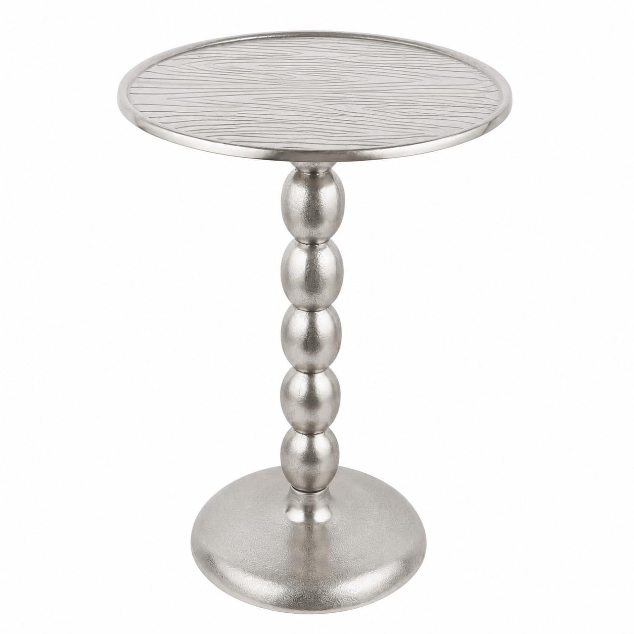CLEENTABLE Round Farmhouse End Table, 15x21