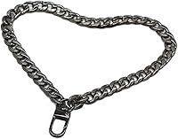Vista 5 de WEICHUAN Cadena plana de hierro DIY de 8" - Correa de muñeca Cadena de muñeca Correas de bolso Cadenas de bolso Accesorios (Bronce)