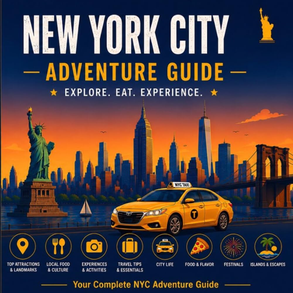 Discover New Yourk City: the Complete Travel Guide For Visitors: Explore Iconic Landmarks, Local Cuisine, Culture and Hidden Gems