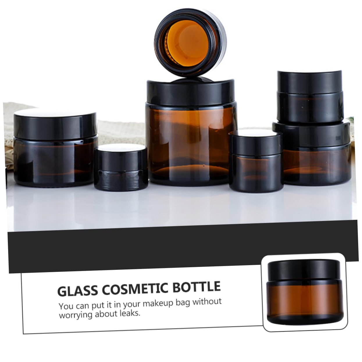 15piezas Botellas De Cosméticos Pequeñas Vacías Unidades Prácticas y Fáciles De Transportar Para De Viaje Dispensador Prueba De Fugas y Reutilizable