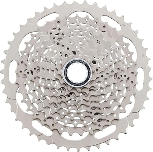 Miniatura 2 de Shimano Deore CS-M4100-10 - Cassette de 10 velocidades, 11-46t, color plateado