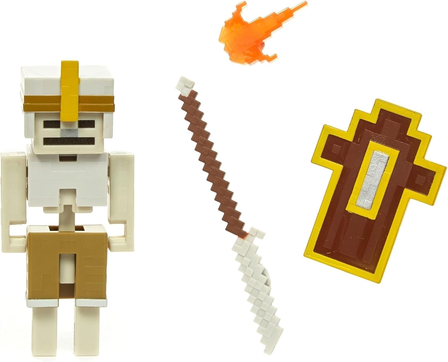 Mattel Minecraft Dungeons 3.25-in Collectible Battle Figure and Accessories, Based on Video Game, Imaginative Story Play Gift for Boys and Girls Age 6 and Older