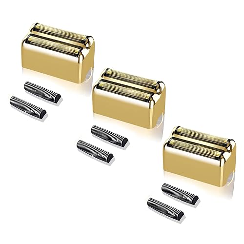 Miniatura 19 de Lámina de repuesto profesional y cortadores para afeitadora BaBylissPRO Barberology de doble lámina, compatible con la afeitadora BaBylissPRO Oro
