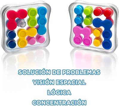 SmartGames Reverso, Fidget Puzzle, Mini Brain Teaser, Ages 6+