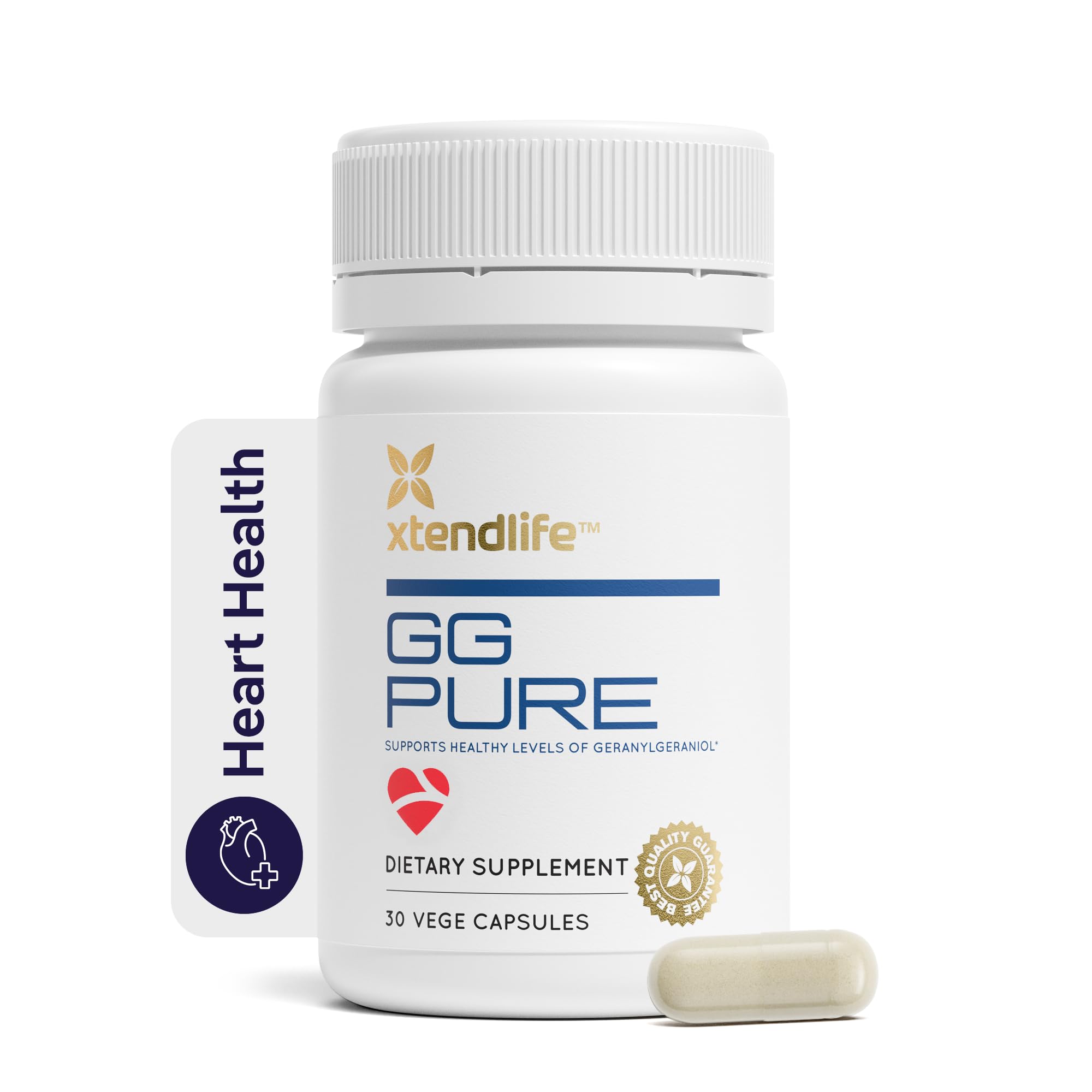 Xtendlife GG Pure Geranylgeraniol Supplement, 30 Day Supply 30 Count (Pack of 1)