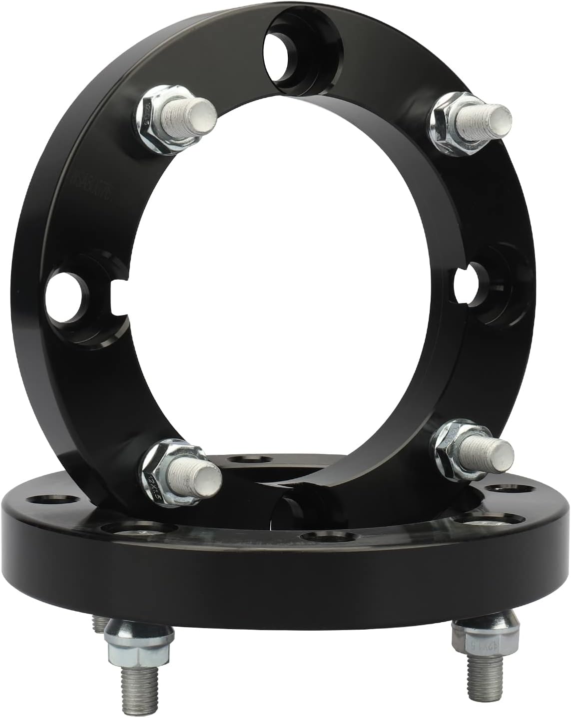 IRONTEK 4x156mm ATV Wheel Spacers 1"(25mm) Thickness with 12x1.5 Studs 131mm Hub Bore Fit for Polaris Sportsman 400 500 600 700 800 ATV UTV RZR