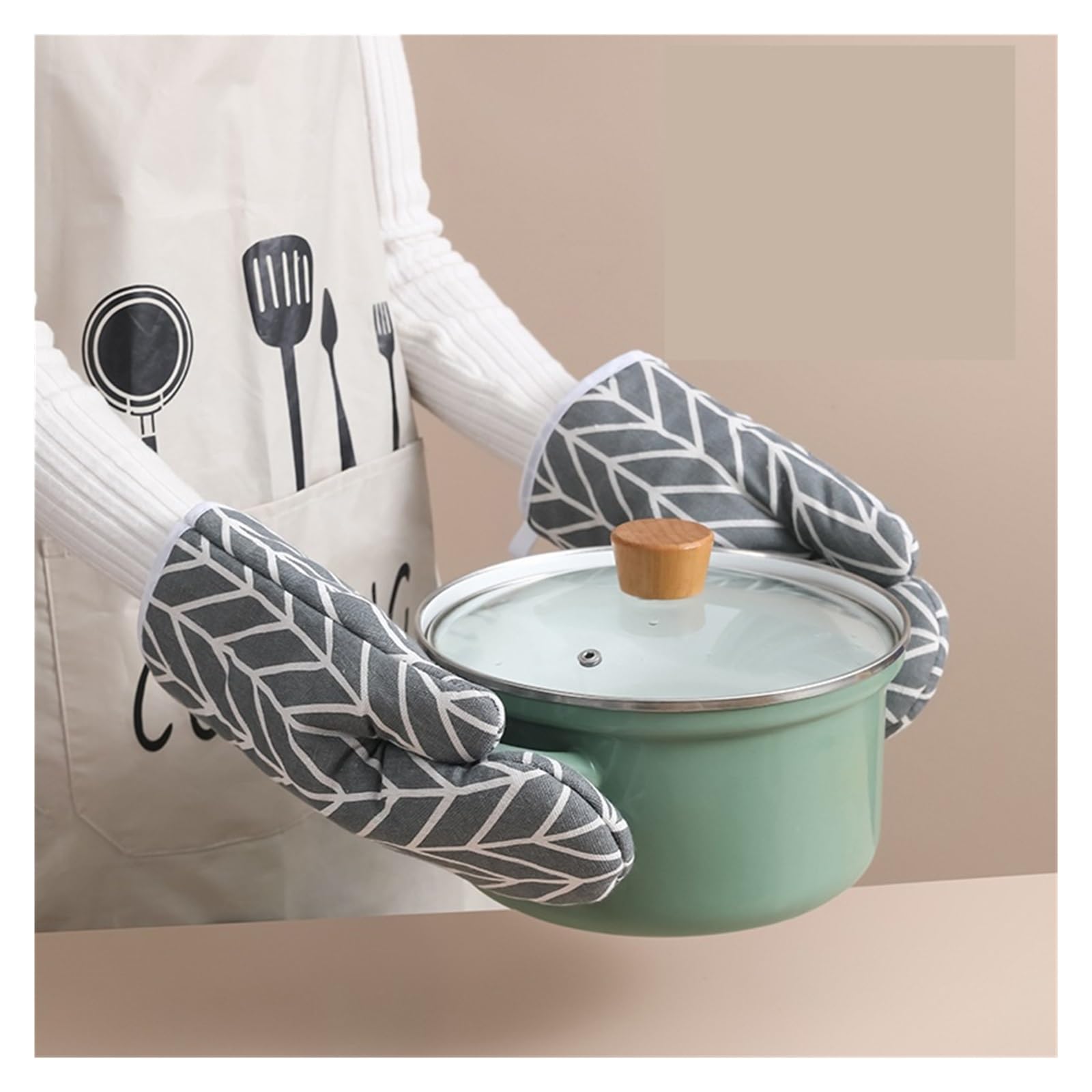 1 Paire De Gants Isolants for Four À Micro-Ondes Cuisine pour Cuisine