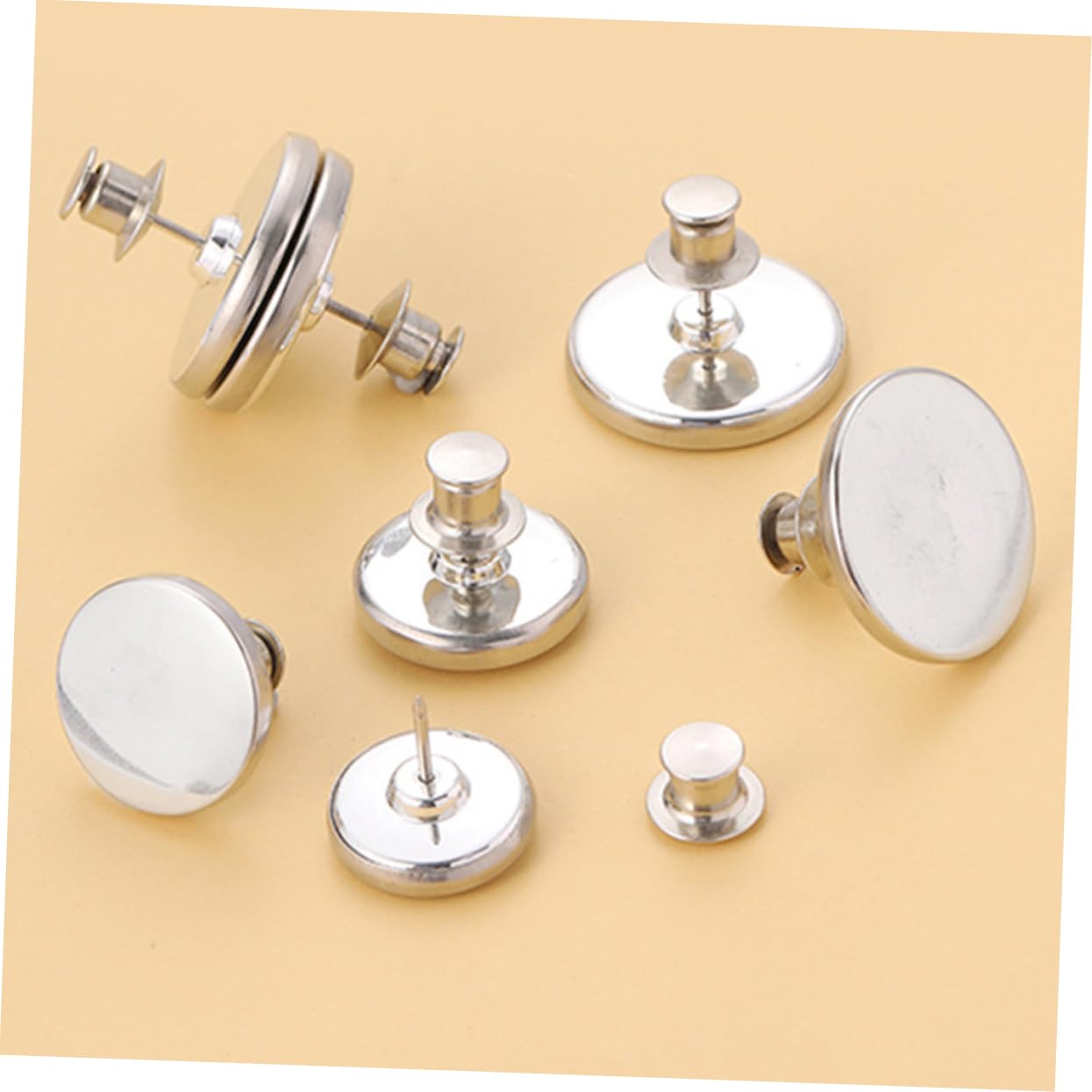 Garneck 5 Set di Fermagli per Tende Fermatende Facili da Usare Impediscono alla Luce di Penetrare 6 Paia*5