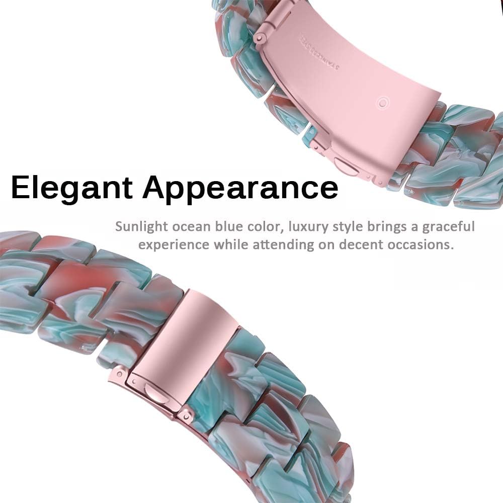Miimall Resin Strap Compatible with Samsung Galaxy watch 46mm - Image 4