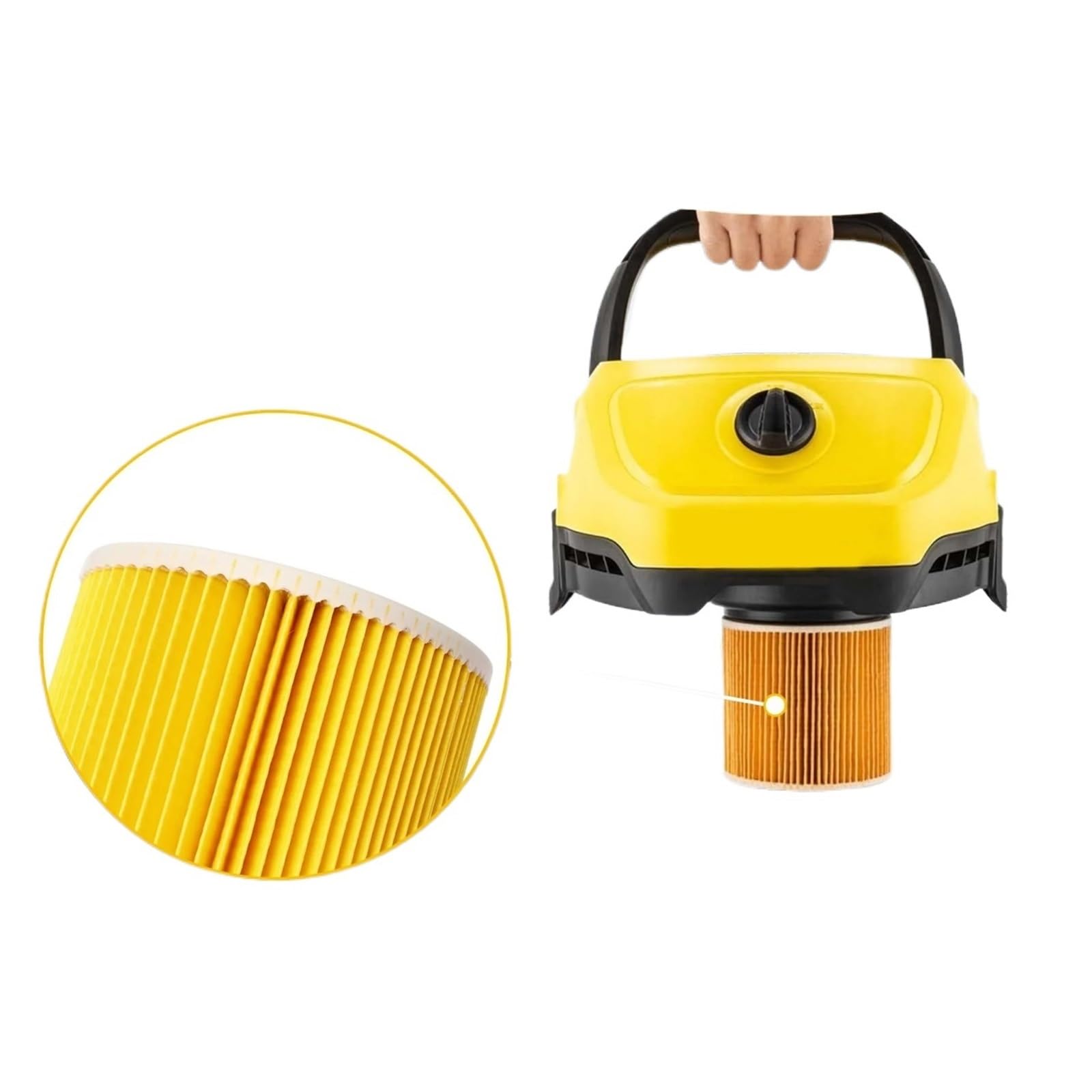 Filtro compatibile for aspirapolvere Karcher WD WD2 WD3 WD1 MV2 MV3(2pcs)