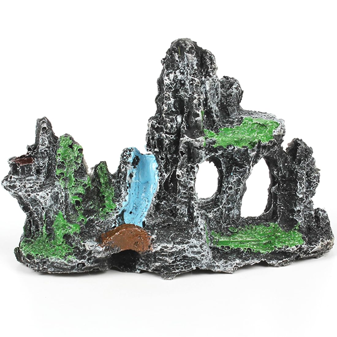 GNHG Pecera Decoración de rocalla Verde Decoración Deportiva Contenedores de Brillo de Labios Decoración de coralina Decoración de Vidrio Adorno Artificial Suministro(382C) 1 artículo