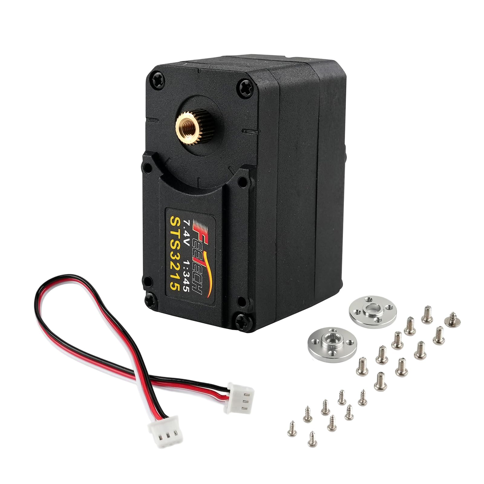Amazon.com: Stemedu 19KG STS3215 Serial Bus Servo 7.4V Dual Axis