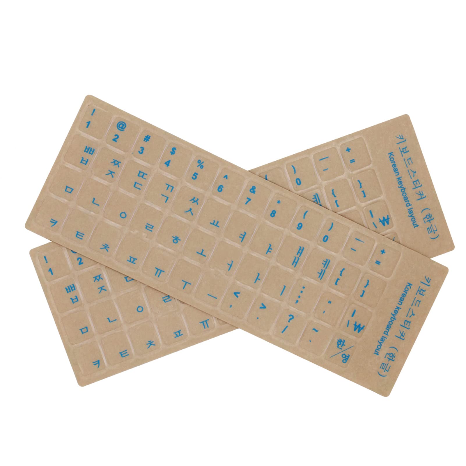 Buy 2 Piece Universal Korean Keyboard Sticker with Transparent